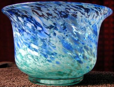 John Deacons glass vase