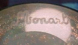 Monart Glass signature