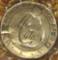 Monart glass fake label type F1