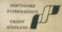 Perthshire Paperweights label