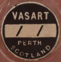 Vasart label round
