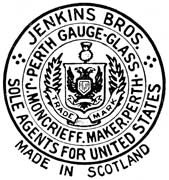 Moncrieff Glass / Jenkins, Label 1