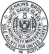 Moncrieff Glass / Jenkins, Label 2