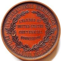 John Moncrieff International exhibition medal 1876