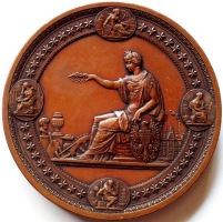 John Moncrieff International exhibition medal 1876