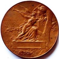 John Moncrieff International exhibition medal 1889