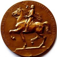 John Moncrieff International exhibition medal 1910