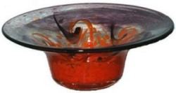 Ysart Glass Style Bowl by Herbert Dreier.