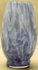 Dial Art Glass vase in Ysart style by Herbert Dreier