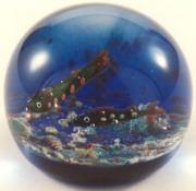 Paul Ysart paperweight PY2002 