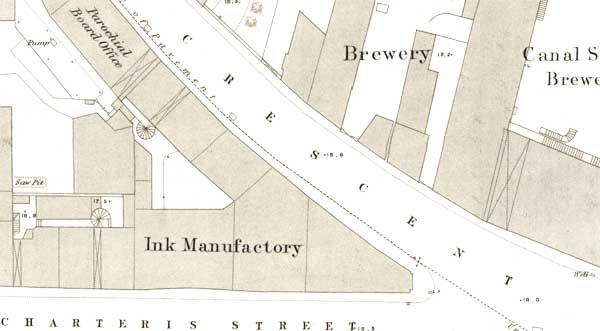 Perth Scotland Moncrieff Inkworks c 1860