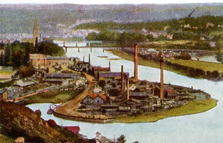 Perth Industrial Scotland c 1930