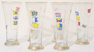 Pirelli Glass Decorated Glassware