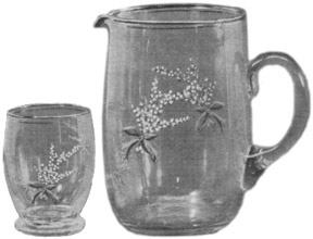 Pirelli Glass Decorated Glassware