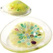 Strathearn glass millefiori bowl