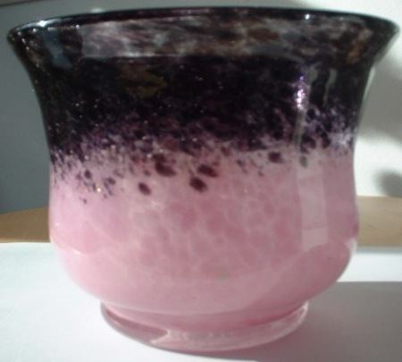 Fake Monart Glass vase