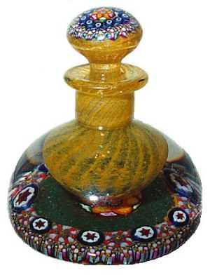 Vasart glass ink bottle