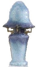 Fake Vasart Glass lamp